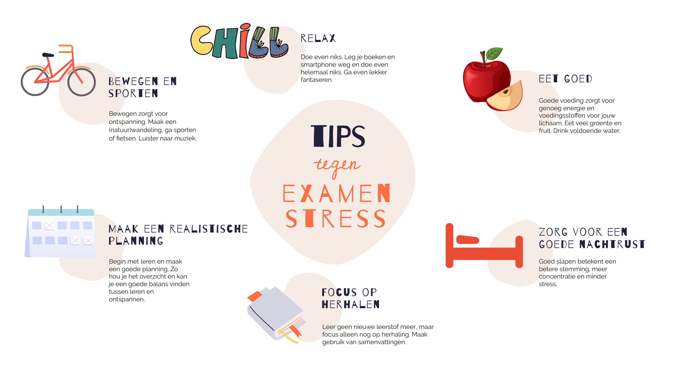 Tips tegen examenstress