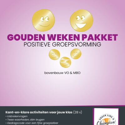 Gouden Weken Pakket bovenbouw VO & MBO